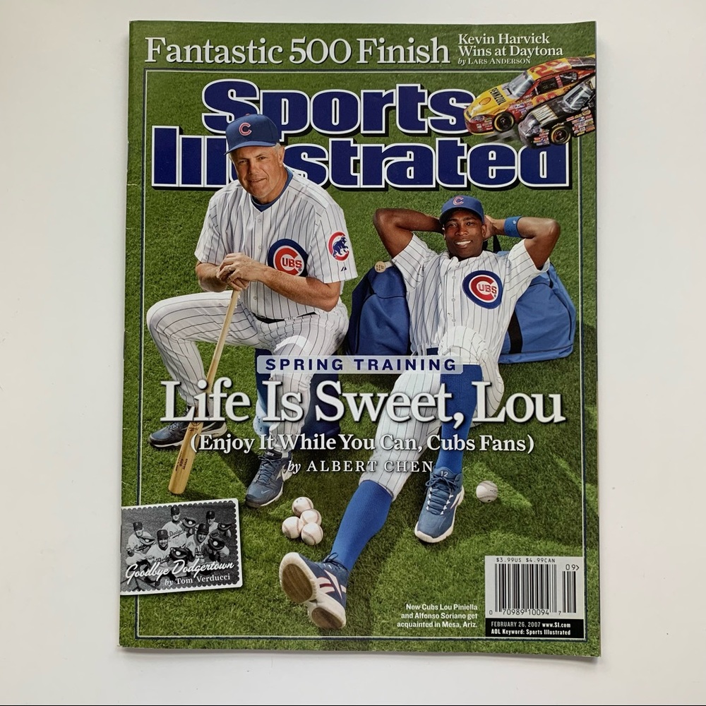 Chicago Cubs Sports Illustrated Magazine Major League Baseball February 26, 2007